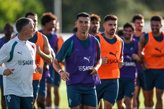 عاصفة رعدية تربك استعدادات البرتغال قبل افتتاح مشوارها في كأس العالم