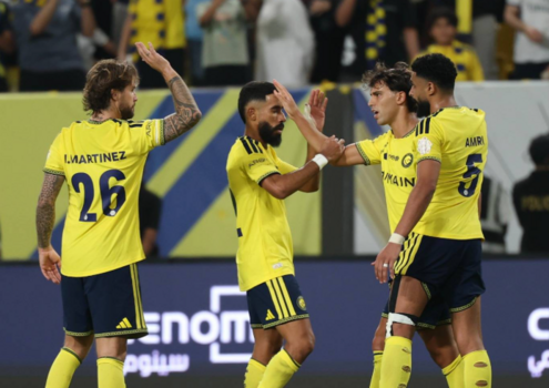 هدف النصر في مرمى نيوم
