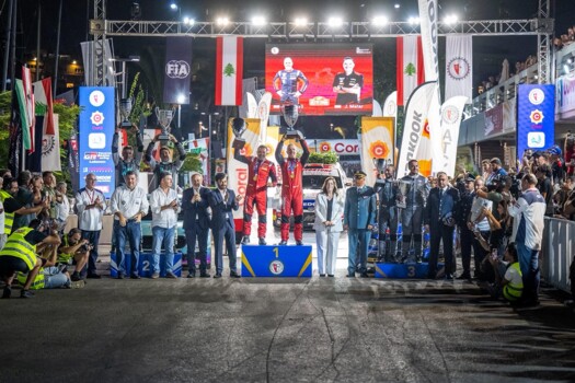 روجيه فغالي بطل رالي لبنان الدولي للمرة الـ19