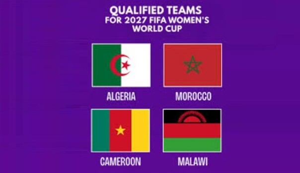 اربعة منتخبات افريقية تتأهل لكأس العالم للسيدات 2027