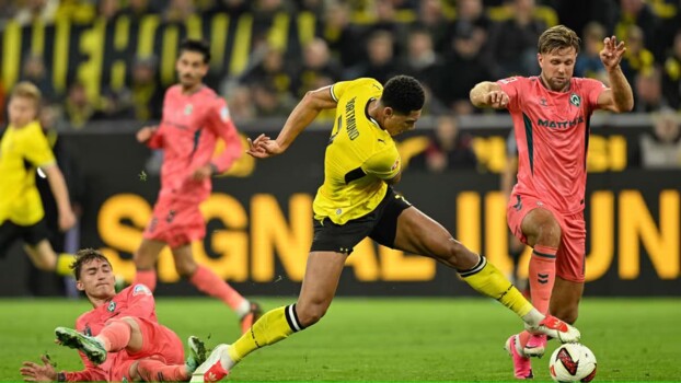 ابرز مجريات مباراة فيردر بريمن وبوروسيا دورتموند