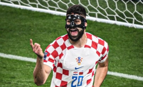 غفارديول رجل المباراة بين كرواتيا والمغرب