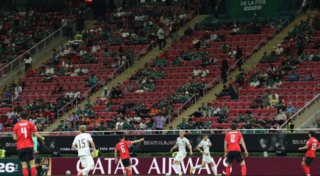 الاف المقاعد شاغرة مع افتتاح مونديال 2026