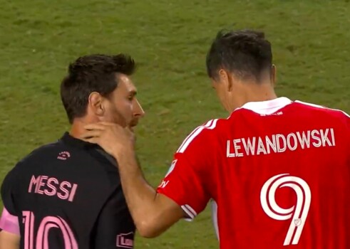 ليفاندوفسكي يفتتح التسجيل وكاسيميرو يرد في تعادل انتر  ميامي وشيكاغو
