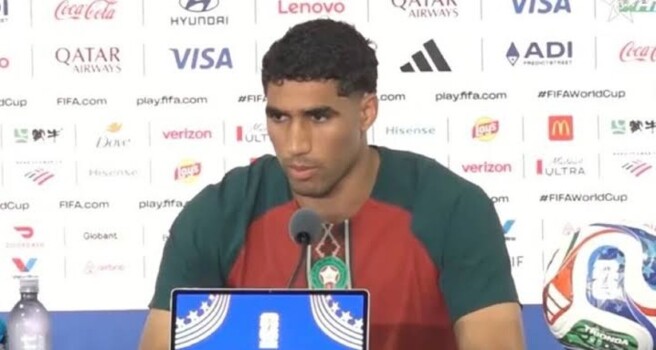حكيمي : مواجهة البرازيل متكافئة والتفاصيل ستحسم النتيجة