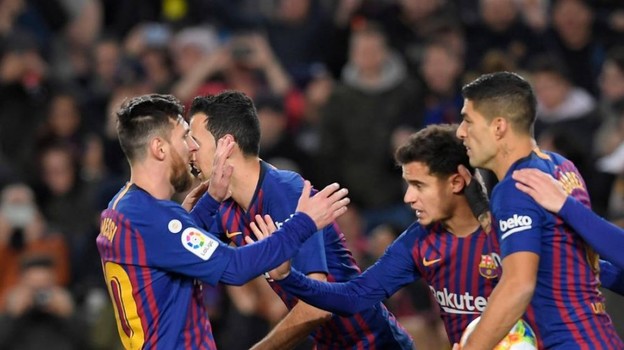 اهداف مباراة برشلونة واشبيليه في اياب كاس ملك اسبانيا