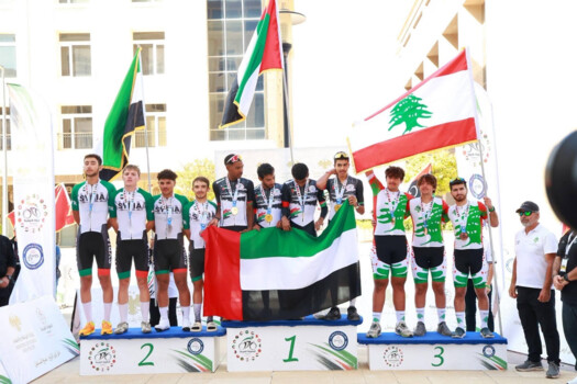 برونزية لمنتخب لبنان للشباب في البطولة العربية للدراجات