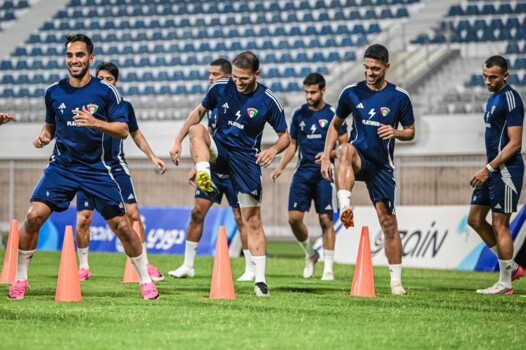 الكويت يستعد لخليجي 27 بمعسكر الدوحة
