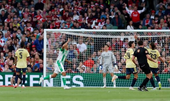 ملخص ودية ريال بيتيس 3-1 وارسنال