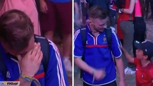 البرتغال تكافئ مشجعا فرنسيا