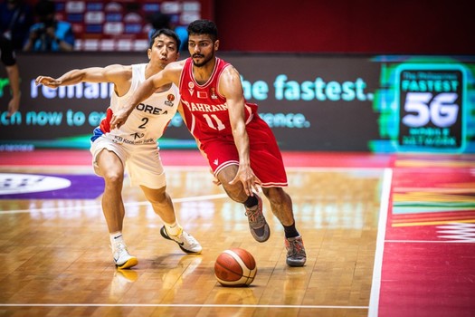 كأس آسيا لكرة السلة: كوريا الجنوبية تتخطى البحرين بصعوبة