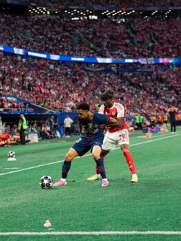 دوري ابطال اوروبا: بي أس جي يغتال حلم ارسنال ويتربع على عرش اوروبا للمرة الثانية على التوالي
