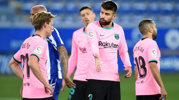 موجز الصباح: برشلونة يواصل نزيف النقاط، فوز صعب لليفربول، ثلاثية لسان جيرمان وتعادل مرير للانتر