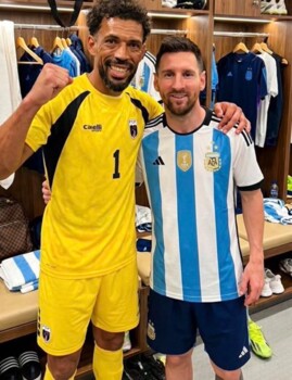 حارس الراس الاخضر يكشف ما حصل مع ميسي بعد لقاء المنتخبين