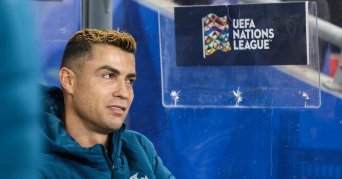 رونالدو يغادر تدريبات البرتغال
