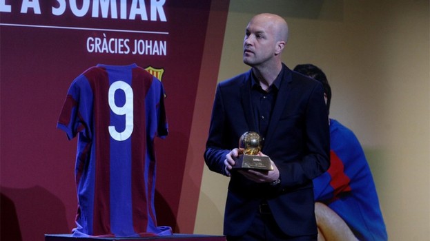  يوردي كرويف يشكر ادارة البرسا على تكريمها لوالده 
