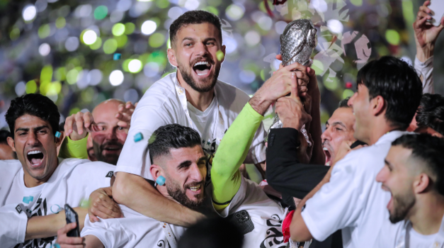 اهداف مباراة العراق وعمان في نهائي خليجي 25