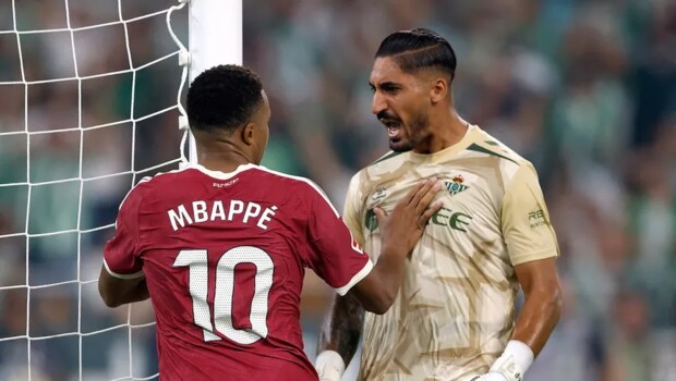 ريال مدريد يحتج على قرار الحكم بعد ركلة جزاء مبابي