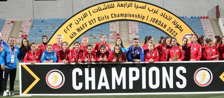 ناشئات سوريا يتوجن بلقب بطولة اتحاد غرب آسيا الرابعة