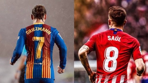 شرط برشلونة لاتمام صفقة تبادل غريزمان وساؤول