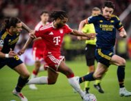 دوري ابطال اوروبا:التعادل يحسم قمة البايرن وارسنال وريال مدريد لا يرحم لايبزيغ وفوز استون فيلا والانتر