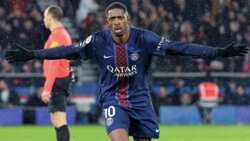 اصابة ديمبيلي تثير القلق في باريس قبل نهائي دوري الأبطال