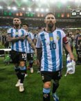 فيديو يظهر لاعبي الارجنتين يبكون قبل بداية نهائي المونديال
