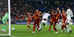 اهم مجريات المباراة بين روما وريال مدريد