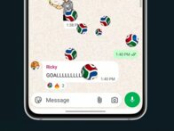 واتساب يحول رمز كرة القدم إلى كرة كأس العالم