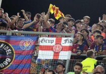 برشلونة يدين توقيف مشجع قبل مواجهة التشي