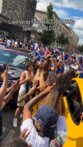 الماعز يشارك في احتفالات جماهير الراس بالتعادل مع اسبانيا