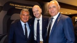لابورتا يجتمع مع إنفانتينو لبحث ملف نهائي كأس العالم 2030