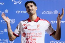 ريندرز يحتفل بأول أهدافه مع القادسية على طريقة سيتي