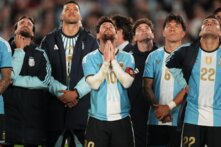 الممر الشرفي لميسي في مباراته الدولية الاخيرة