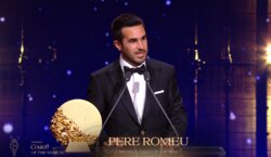 بير روميو يتوّج بجائزة أفضل مدرب في كرة القدم النسائية لعام 2026