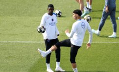 ديمبيلي وحكيمي يعززان صفوف باريس قبل نهائي دوري الابطال
