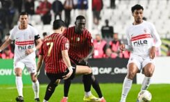 ابرز مجريات مباراة الزمالك واتحاد الجزائر