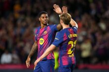 غياب دي يونغ وراشفورد عن تدريبات برشلونة قبل مواجهة بيتيس