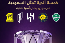 مواجهات الخماسي السعودي في نخبة آسيا