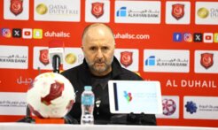 بلماضي: الدحيل استعاد الثقة قبل مواجهة السد