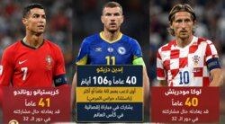 رقم دزيكو القياسي في المونديال مهدد من رونالدو ومودريتش