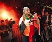 على خطى يامال..ساشا بوي يزين احتفالات غلطة سراي بالعلم الفلسطيني