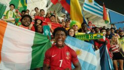 موجز المساء: أغنية “Dai Dai” تتحول إلى ترند عالمي قبل انطلاق كأس العالم 2026 واغنية سبيد تطغى عليها، فيديو اعلان مورينيو مدربا" للريال غير حقيقي، فرنسا في صدارة التصنيف، اندريفا الى نهائي رولان غاروس، الرياضي يتقدم في السلسلة على بيروت