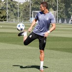 رونالدو يخوض المران الأخير قبل مواجهة اتلتيكو مدريد