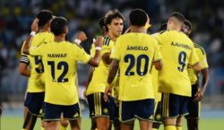 رباعية النصر في مرمى الرياض رباعية النصر في مرمى الرياض