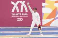 إنجاز تاريخي للمبارز اللبناني غدي الشمالي في دورة العاب البحر المتوسط