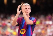 ضربة لبرشلونة.. اصابة أولمو قبل أيام من الكلاسيكو
