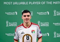 خيمينيز يتوّج بجائزة رجل مباراة الامارات واليمن
