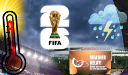 لا تأجيل إلى يوم آخر.. كيف ستتعامل "فيفا" مع الطقس السيئ في مونديال 2026؟