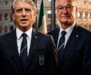 رئيس نابولي يرحب بقدوم مانشيني ورانييري لمنتخب ايطاليا